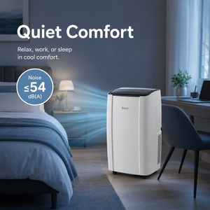 Unidad de <span class=keywords><strong>Aire</strong></span> <span class=keywords><strong>Acondicionado</strong></span> Portátil de 10000 BTU de Eficiencia Energética con Refrigeración y Calefacción R290 para Habitaciones Domésticas - Product Image 1