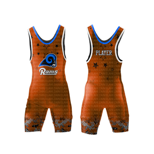 2025 Unisex Maßgeschneiderter Wrestling-Anzug mit Wärmeübertragungsdruck für Fitness und Sport, 100% Polyester, Dehnbar, Leichtgewichtig, Günstig ab Werk - Product Image 6