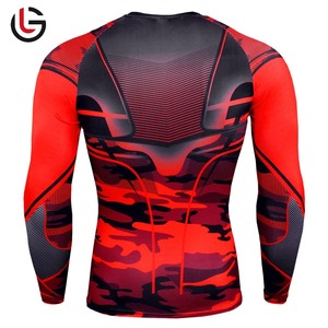 Concevez votre propre style hommes Rash Guard imprimé Logo protéger le corps Rash Guard respirant grande taille Rash Guard pour hommes - Product Image 2