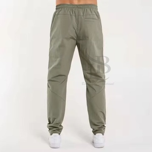Pantalon cargo léger et décontracté pour homme, durable, coupe ample, poignets élastiques pour un style de vie actif, taille moyenne, service OEM disponible - Product Image 3