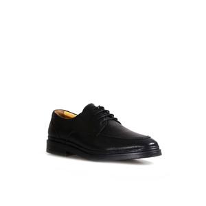 Scarpe Casual da uomo in vera pelle nera 952 ma309
