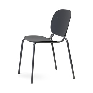 Stackable Outdoor <b>Dining</b> <b>Chair</b> Galvanized Painted Steel Frame 6 Colours for Restaurant Cafe Hotel Terrace Made in Italy - Product Image 1