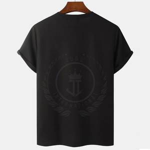 Camisetas de Hombre de Poliéster/Algodón de Punto Formal, Ligeras y Cómodas de Usar, de Manga Corta para Verano, de Alta Calidad y Transpirables - Product Image 2