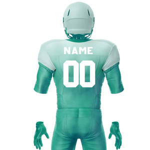 Uniforme de fútbol americano transpirable hecho en poliéster 100%, el último diseño a precio razonable, bajo MOQ, ropa de fútbol americano - Product Image 6