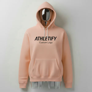 Sudadera con Capucha Básica de Algodón para Hombre, Cómoda, Acogedora y Moderna, Mezcla de Algodón Suave, Ideal para Ropa Casual y Deportiva. - Product Image 6