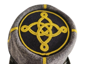 Vente en gros exigence personnalisée Logo haute qualité unisexe 100% laine reproduction américaine Kepis chapeaux - Product Image 3