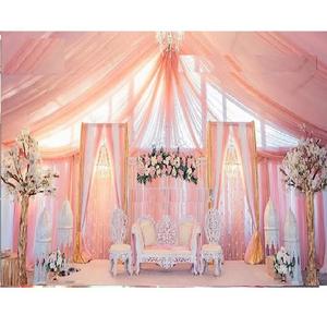 Decoración de escenario de boda de noche imperial espléndida americana para decoraciones de eventos de recepción en los EE. UU. - Product Image 1