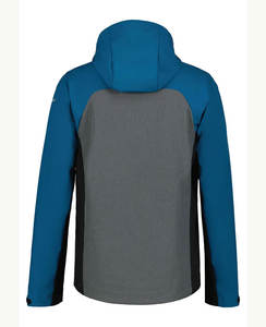 Veste de haute qualité 100% polyester pour homme, tissu softshell d'automne, isolée, respirante, pour le ski, la randonnée, col montant, style urbain - Product Image 6