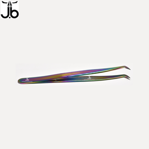 Pince à épiler russe d'extension de cils de volume disponible dans toutes les couleurs et tailles en acier inoxydable - Product Image 4