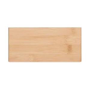 MORO Bamboo Wireless Charger Personalized <b>Desk</b> <b>Set</b> Gadgets - Product Image 4