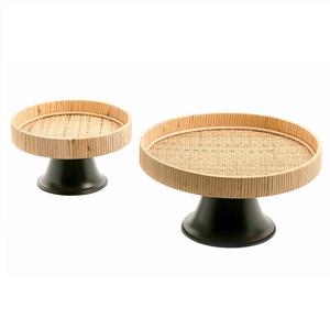 แท่นวางเค้กแบบปรับแต่งได้สไตล์โมเดิร์นมีหลายระดับแท่นวางเค้กผลไม้แบบโลหะ - Product Image 3