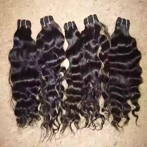 Extensions de cheveux de qualité supérieure, volume complet, double trame, pour cheveux épais, avec une texture naturelle et lisse, brillance, fournisseur indien - Product Image 1
