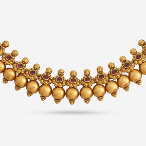 Antique <b>Necklace</b> with <b>Ruby</b> for Wedding in 188140 - Product Image 5