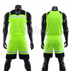 Uniforme de baloncesto al por mayor logotipo personalizado impresión disponible tela de malla transpirable conjunto de uniforme de baloncesto personalizado - Product Image 1