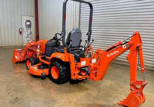 รถตัดหญ้าขนาดเล็ก Kubota ปี 2023 พร้อมอุปกรณ์ตักดินด้านหน้าและขุดดินด้านหลัง ขายในราคาขายส่ง - Product Image 2