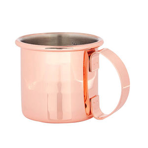 Mule de moscou, tasse solide, non plaquée, Extra Large, Mule de moscou, tasse en cuivre pur martelé seau à glace en cuivre - Product Image 1