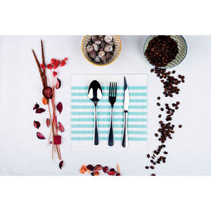 Tovaglioli Bianchi 48x48cm con Stampa Acquamarina Marino, Bambutex Naturale, 300 Pezzi, B2B - Product Image 3