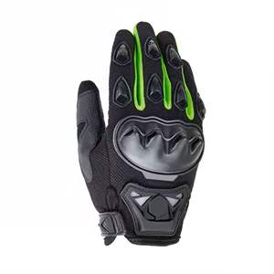 Fabricants d'usine directs de qualité professionnelle Logo personnalisé et matériau Gants de moto en cuir pur totalement personnalisables - Product Image 3