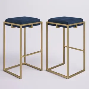 Banc de rangement pliable en similicuir, housse de sac souple moderne, tabourets en métal personnalisés pour la décoration de la maison et de l'hôtel - Product Image 4