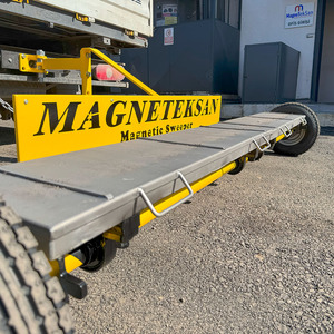Barredora Magnética Trasera de Alta Resistencia Magneteksan de 2300 mm para Camiones, Remolques, Minas de Oro, Construcción, Uso Industrial, Garantía de 2 Años - Product Image 2