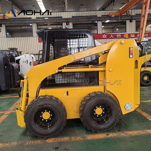 زحافات صغيرة انزلاقية التوجيه مع رافعة تحميل أجزاء عجلات صغيرة تتميز بمكونات مضخة محرك أساسية - Product Image 2