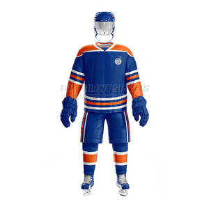 Conjunto de Uniforme de Hockey sobre Hielo Premium para Hombre con Tela Transpirable y Costuras Duraderas, Uniforme Profesional de Hockey sobre Hielo - Product Image 1