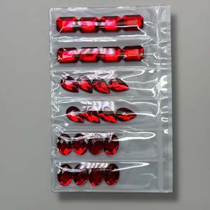 คริสตัลตกแต่งเล็บ 3 มิติ คุณภาพสูง แบบแบน ขนาดใหญ่ วัสดุอะคริลิก พลาสติก ประดับเล็บ ให้ความเงางาม - Product Image 1