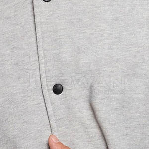 Chaqueta con cuello levantado para hombre de alta calidad y talla personalizada para uso en exteriores con patrón de letras único, venta al por mayor - Product Image 6