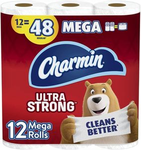 Papel Higiénico Charmin Ultra Strong, 12 Mega Rollos = 48 Rollos Regulares - Product Image 6