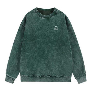 Sudaderas personalizadas de algodón orgánico suave lavado con ácido, sudaderas de lana de algodón 100%, sudaderas con capucha y sudaderas transpirables para hombre - Product Image 6