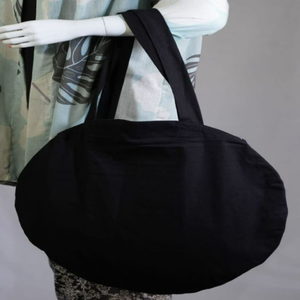 Customized <b>White</b> 100% Cotton Canvas Mini Tote <b>Bag</b> for Women Zipper Button Closure Adjustable Shoulder/<b>Crossbody</b> Strap Cartoon - Product Image 6