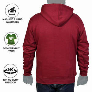 Pakistan Manufacturer Good Price 100% Cotton <b>Sherpa</b> Fleece Winter <b>Hoodie</b> Quick Dry Breathable Eco-Friendly <b>Men's</b> - Product Image 3