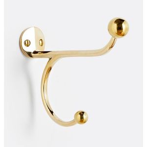 Toallero de Metal Dorado Antiguo con Detalles Hechos a Mano, Montado en la Pared, Duradero, Ecológico, Elegante, Estilo Vintage para Baño - Product Image 5