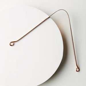 Limpiador de Lengua de Cobre Puro Ayurveda para la Práctica Diaria de Bienestar que Apoya los Beneficios Naturales de la Higiene Bucal - Product Image 1