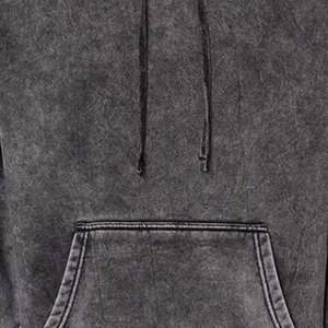 Top Trending meilleur design Acid Wash Hoodie en top qualité à séchage rapide confortable basiques coton mélangé Acid Wash hoodies pour hommes - Product Image 5