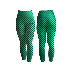 Leggings de yoga con cintura elástica y material flexible que proporciona una sensación cómoda para actividades de yoga al aire libre y en interiores. - Product Image 6