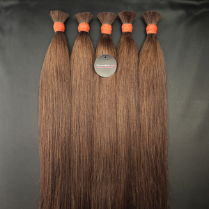 Vietnam Origin 100% Human Remy Virgin Hair Extensión de cinta sin costuras Dibujado Materia prima recta con textura natural - Product Image 4