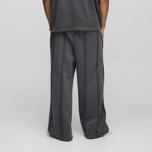 Pantalones Deportivos Holgados de Algodón 100% de Peso Medio, Estampados Personalizados, Estilo Urbano Informal, con Cordón, Acabado Lavado Ecológico - Product Image 5