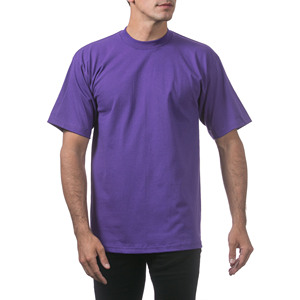 <b>Men's</b> Cotton Short Sleeve Sport T-Shirt Crew <b>Neck</b> Quick Dry Breathable 220 GSM Casual Street Wear Regular Fit Eco-Friendly - Product Image 4
