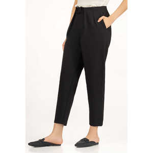 Pantalones Casuales de Corte Ajustado WM-TRC-WS25-026, Cintura Alta, Antiarrugas - Product Image 1