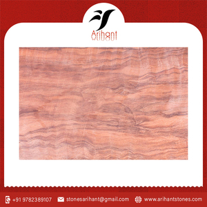 Carrelages de sol extérieur en grès naturel poli rose pavés grès extérieur - Product Image 2