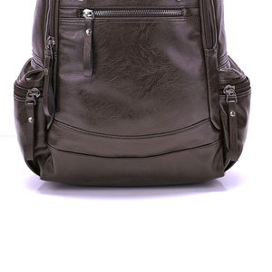 Sac à dos en cuir de vachette véritable 100% de haute qualité pour homme, style vintage classique, idéal pour les étudiants, fabriqué par OEM - Product Image 6