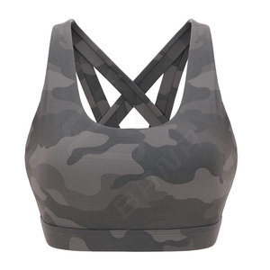Sujetador Deportivo Personalizado de Talla Grande, Ligero, Transpirable, con Soporte Alto y Escote Profundo en V para Mujer, Hecho en Pakistán - Product Image 1