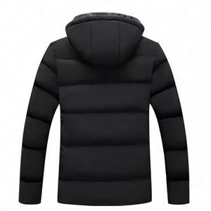 Chaqueta acolchada con aislamiento térmico ODM personalizada para hombre, cortavientos de tendencia con capucha cálida, Parka de nailon para exteriores, acolchado personalizado - Product Image 3