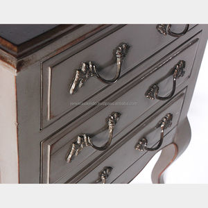 Armoire pour enfants avec 3 tiroirs, série 7007, en bois d'acajou ancien, design minimaliste élégant, prix abordable - Product Image 5