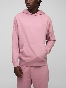 Survêtement en molleton de coton personnalisé pour homme, coupe classique, qualité supérieure, confortable avec poches et logo frontal, idéal pour la marche matinale et le jogging - Product Image 5