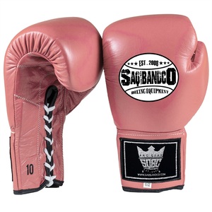 Gants d'entraînement de boxe professionnels Design personnalisé Gants de boxe en cuir véritable Gants de boxe en cuir bon marché Grappling Sparring - Product Image 3