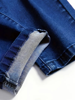 Jeans de Hombre, Corte Regular, Formales, Elásticos, Rectos, de Mezclilla Premium de Alta Calidad, Lavables a Máquina, Comodidad para Toda Temporada