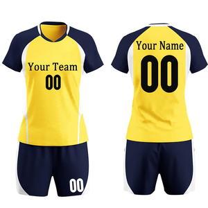 Último diseño Nuevo estilo Uniformes de voleibol de color sólido Conjunto Técnicas impresas de calidad superior para la venta en línea - Product Image 1
