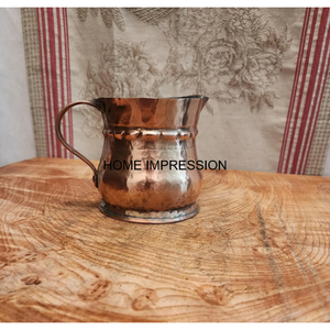 Vente en gros de mules de Moscou en cuivre pur fabrication de tasses à café tasses à boire en métal plaqué argent au design simple - Product Image 6